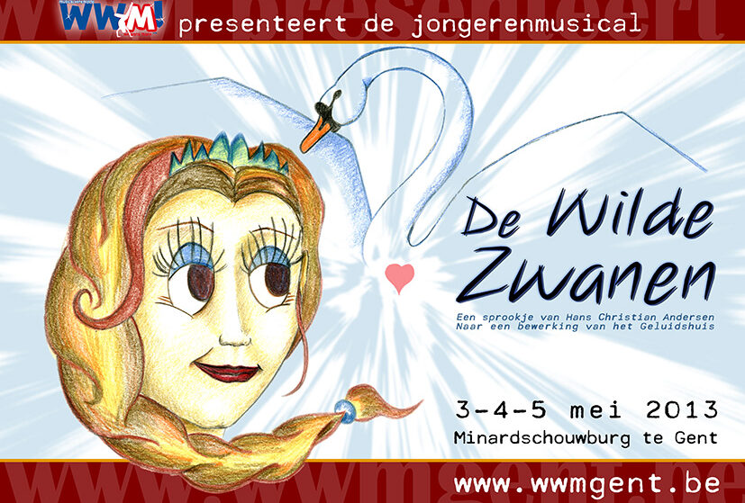 Be! Musical flyer De Wilde Zwanen 2013 WWM